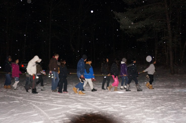 Rope Orienteering -- Students learn several leadership skills through fun interactive activities 