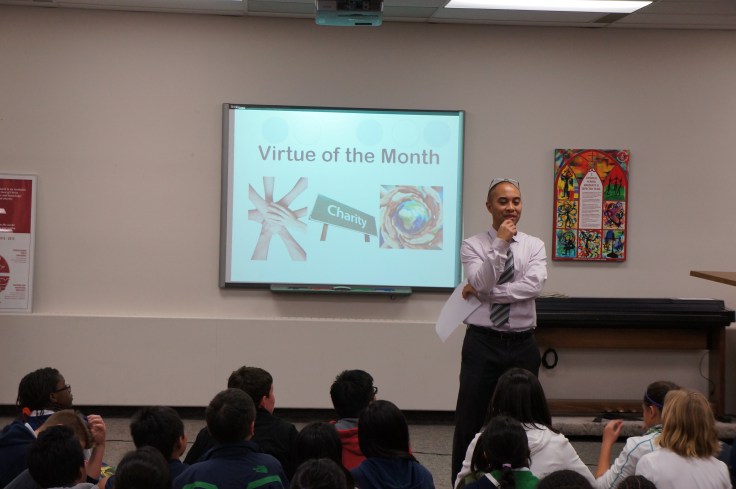 The amazing, Mr. Michael Consul talks about December's virtue of the month, Charity.