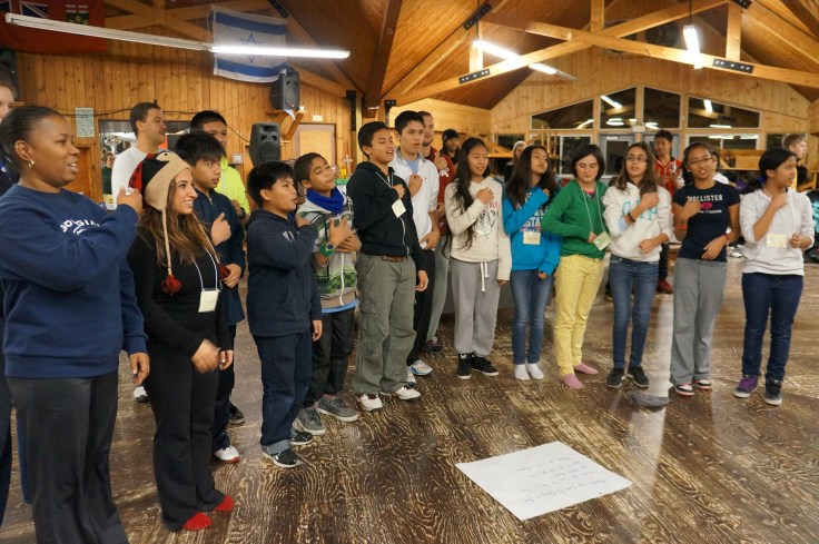 Water performs our evening reflection