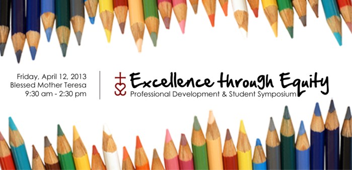 Excellence through Education Poster (large)