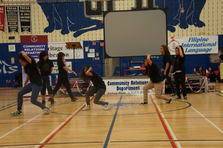 Saint Patrick's Secondary School dance crew.