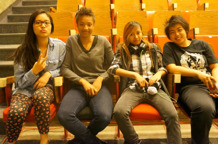 Thank you student leaders Theresa, Adrian, Karol and Mearah for taking the day off to help run the conference!