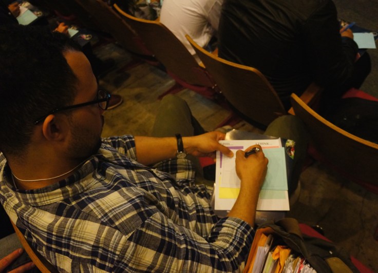 Before the end of the day, the students reflected further on what they learned at the conference...