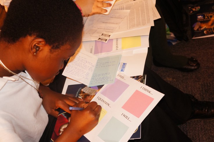 There were moments in the day to reflect on what we learned...