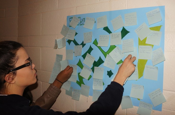 ... and a chance to share our feelings and thoughts collectively.