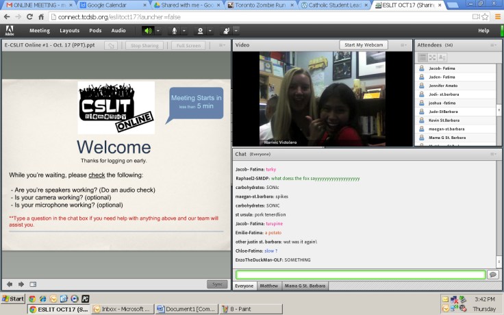 The CSLIT Director of Social Affairs, Hannah McGroarty, makes a special guest appearance!