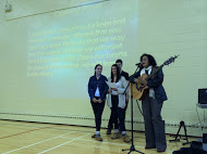 Susan and a few other students led the group through refreshing songs! So relaxing!