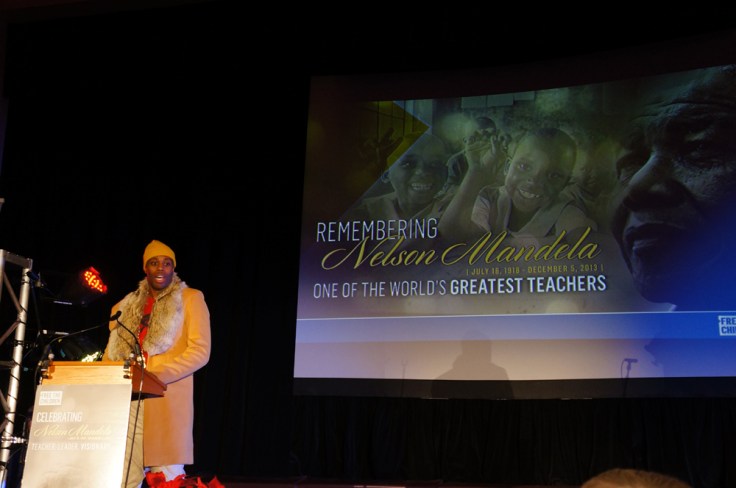 He tells of his experience performing for Mandela as a child and how it's made him live his life to the fullest ever since. 