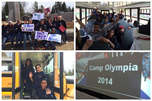 Last Ele. Camp w/ host sch St. Ursula. Tip: Greet schools w/ a smile & make them feel welcomed #BePresent 