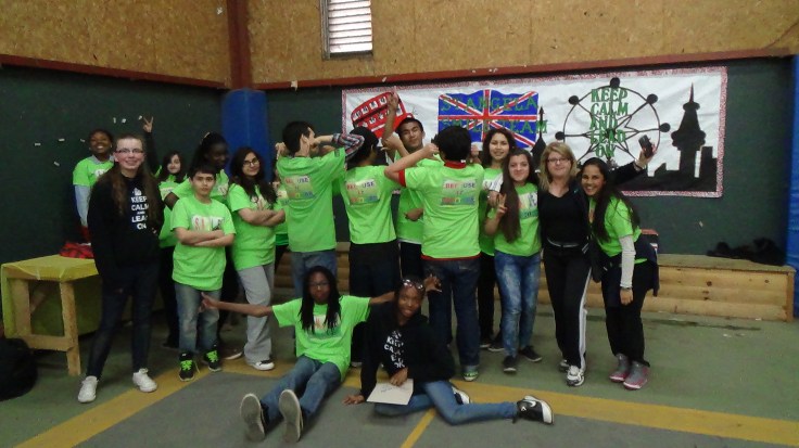 Leaders show off their cool spirit wear!