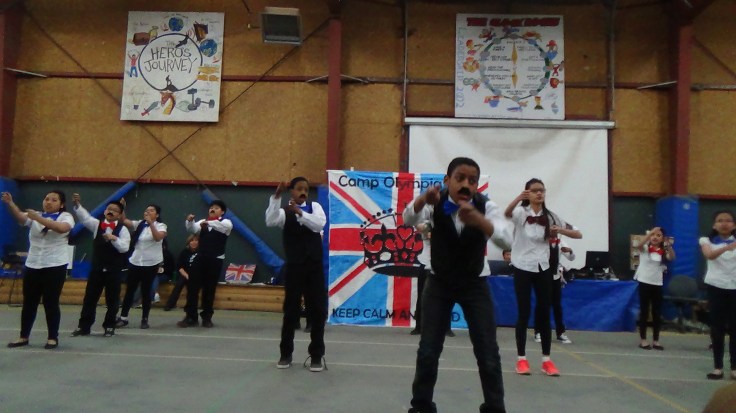 Students show us how to do an awesome lip sync! Thanks leaders!