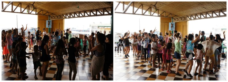 Followed by some soca with  "Follow da leader"