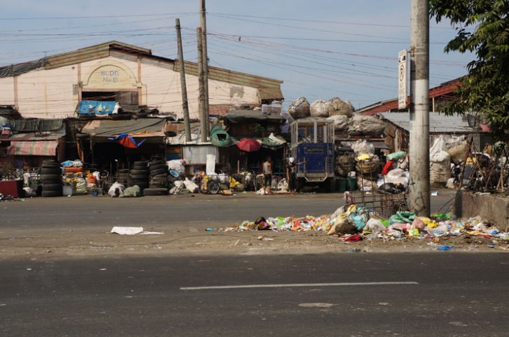 Once we entered Tondo we notice it was way different than Canada