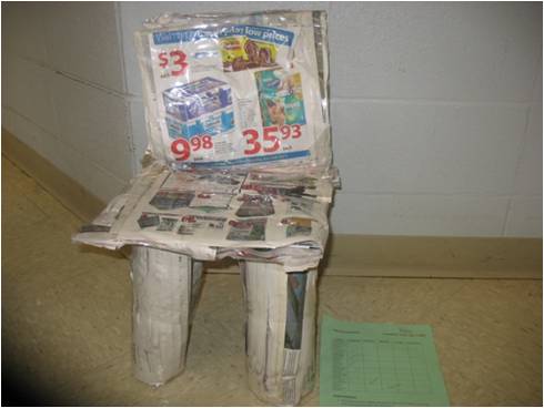 newspaper-chair
