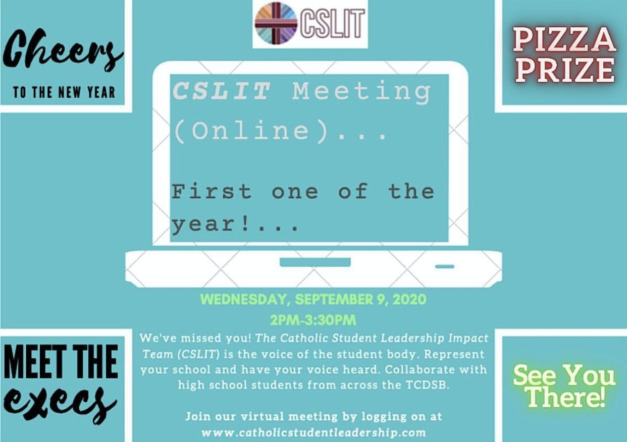 Cslit CSLIT 2020/21 Kick Off (Sept. 9, 2020) – Catholic Student Leadership