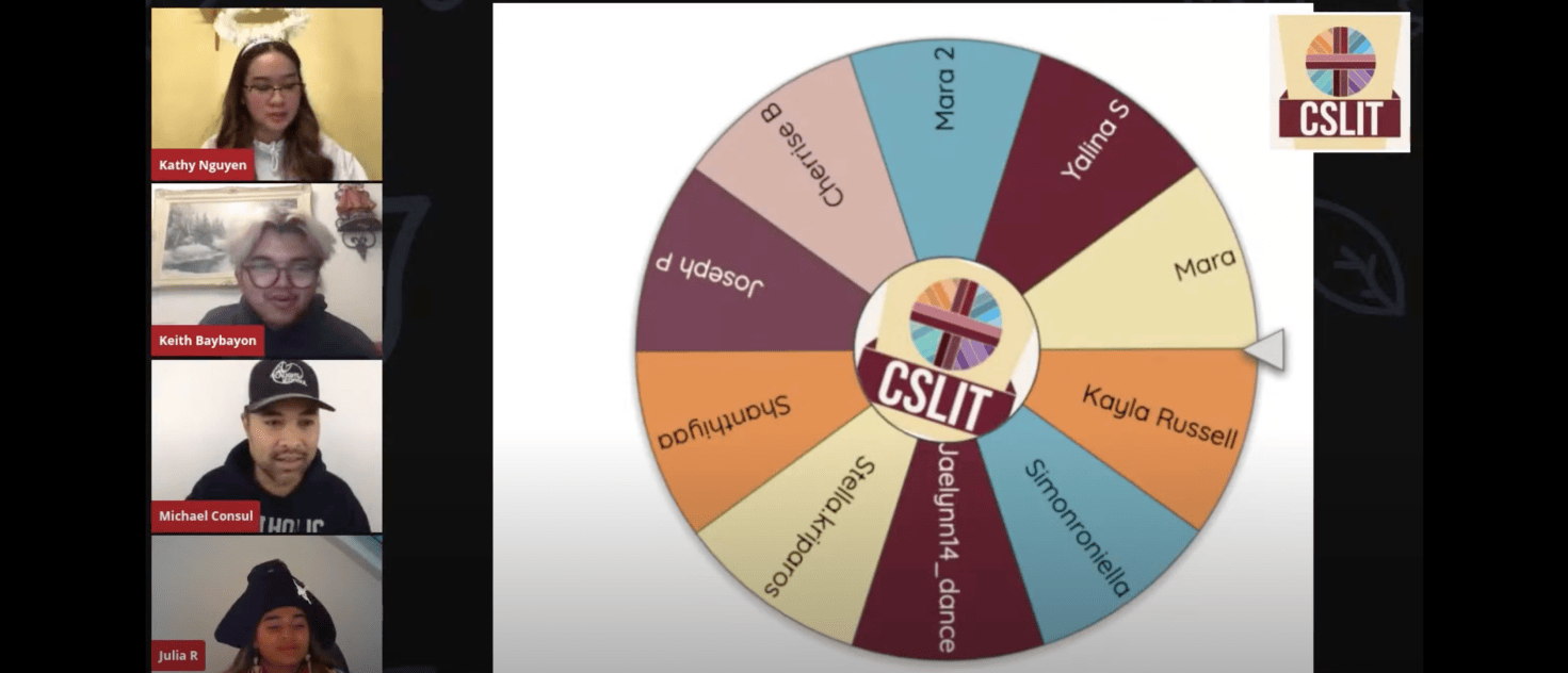 Cslit RECAP : CSLIT Online Meeting Tuesday, Oct. 27, 2020 – Catholic Student ...